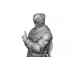 RYU HAYABUSA Ninja Gaiden con una spada 1 per la stampa 3D STL Modello 3D