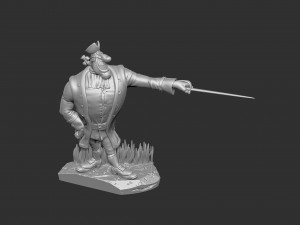 Dr Livesey for 3d print stl Model 3D