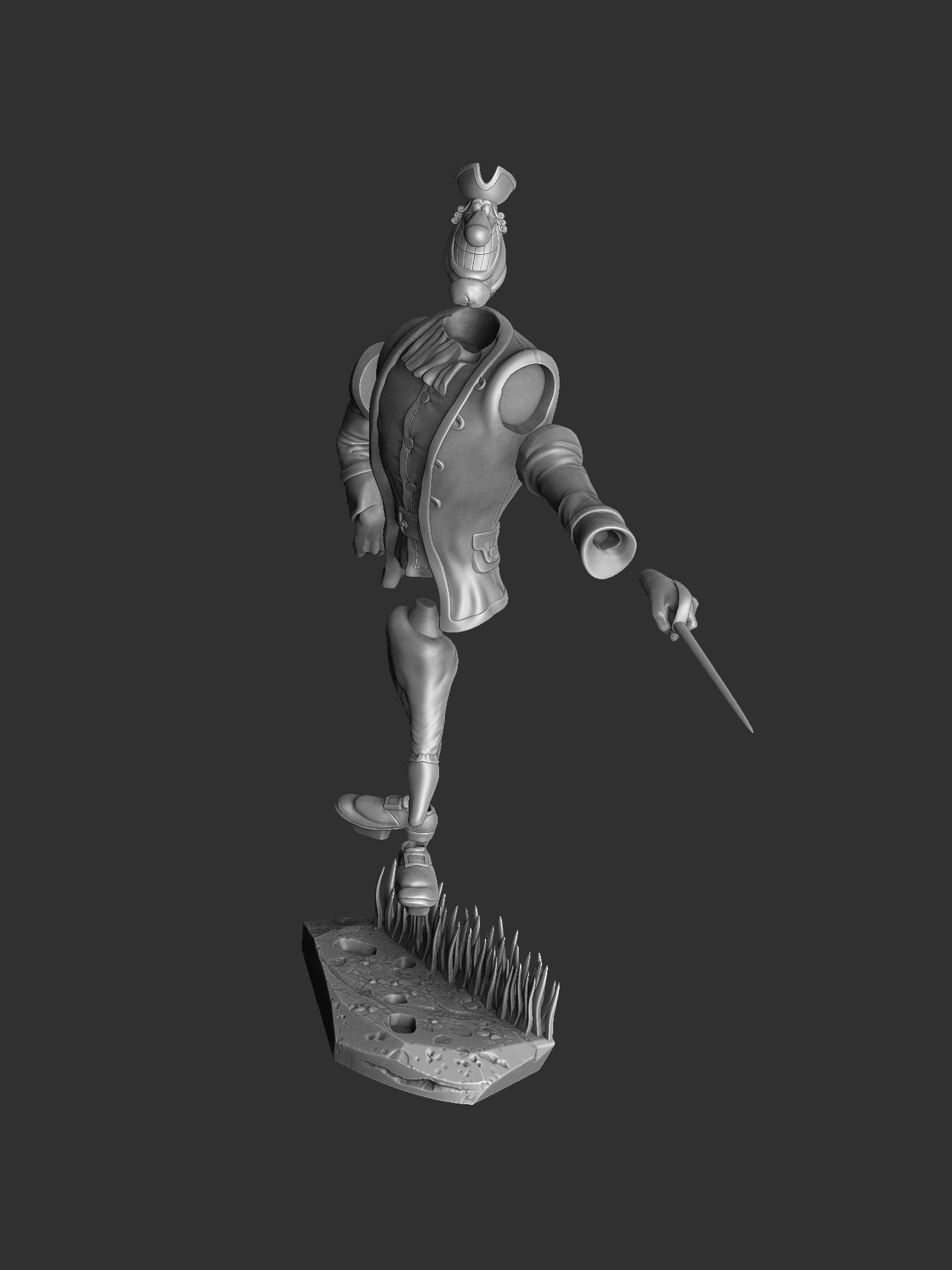Free STL file Dr Livesey - rum means death - from treasure island 🏝️・3D  printing model to download・Cults