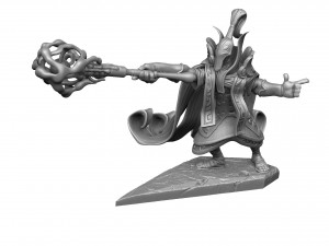 Rubick Dota 2 for 3d print stl 3D Model
