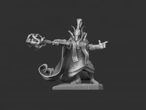 Rubick Dota 2 for 3d print stl 3D Model