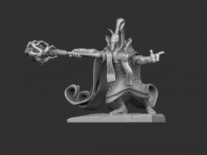 Rubick Dota 2 for 3d print stl 3D Model