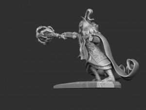 Rubick Dota 2 for 3d print stl 3D Model