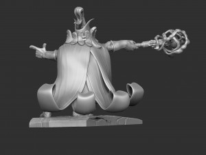 Rubick Dota 2 for 3d print stl 3D Model