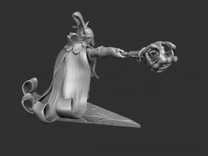Rubick Dota 2 for 3d print stl 3D Model