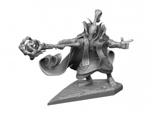 Rubick Dota 2 for 3d print stl 3D Model