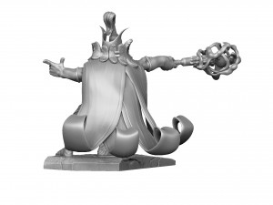 Rubick Dota 2 for 3d print stl 3D Model