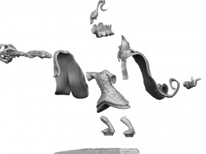 Rubick Dota 2 for 3d print stl 3D Model