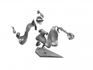 Rubick Dota 2 for 3d print stl 3D Model