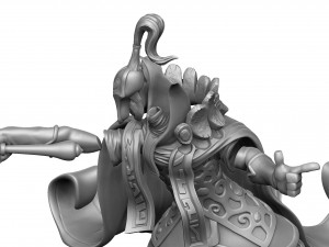 Rubick Dota 2 for 3d print stl 3D Model