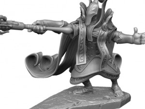 Rubick Dota 2 for 3d print stl 3D Model