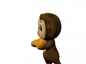 Cheburashka SEVERAL OPTIONS for 3D print STL 3D Print Model