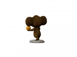 Cheburashka SEVERAL OPTIONS for 3D print STL 3D Print Model