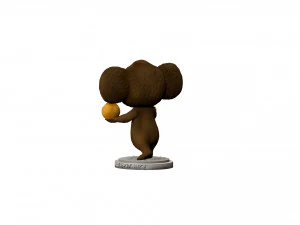 Cheburashka SEVERAL OPTIONS for 3D print STL 3D Print Model