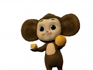Cheburashka SEVERAL OPTIONS for 3D print STL 3D Print Model