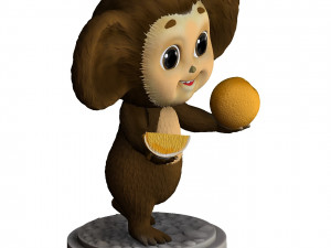 Cheburashka SEVERAL OPTIONS for 3D print STL 3D Print Model
