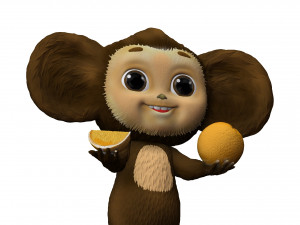 Cheburashka SEVERAL OPTIONS for 3D print STL 3D Print Model