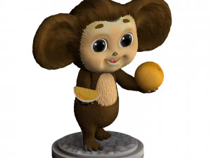 Cheburashka SEVERAL OPTIONS for 3D print STL 3D Print Model