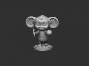 Cheburashka SEVERAL OPTIONS for 3D print STL 3D Print Model