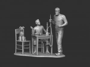 The Adventures of Tintin Secret of the Unicorn for 3d print stl 3D Model