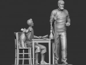 The Adventures of Tintin Secret of the Unicorn for 3d print stl 3D Model