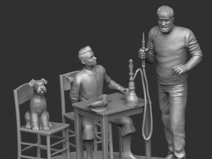 The Adventures of Tintin Secret of the Unicorn for 3d print stl 3D Model