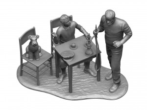 The Adventures of Tintin Secret of the Unicorn for 3d print stl Modello 3D