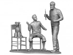 The Adventures of Tintin Secret of the Unicorn for 3d print stl 3D Model