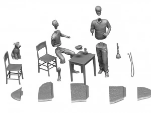 The Adventures of Tintin Secret of the Unicorn for 3d print stl 3D Model