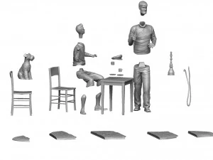 The Adventures of Tintin Secret of the Unicorn for 3d print stl 3D Model