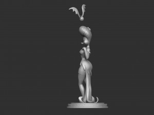 Morgana Macabre for 3d print STL 3D मॉडल