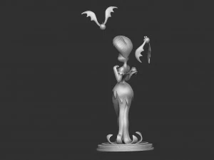 Morgana Macabre for 3d print STL 3D Model