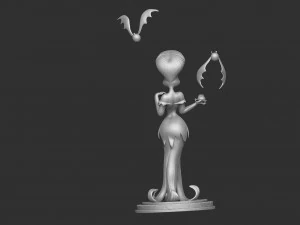 Morgana Macabre for 3d print STL 3D Model