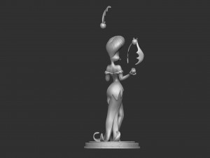 Morgana Macabre for 3d print STL 3D मॉडल