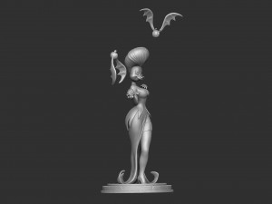 Morgana Macabre for 3d print STL 3D मॉडल