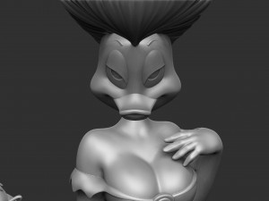 Morgana Macabre for 3d print STL 3D मॉडल