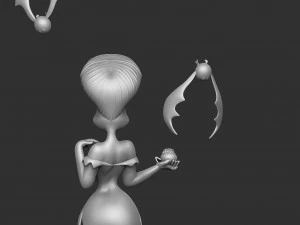 Morgana Macabre for 3d print STL 3D Model