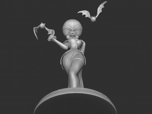 Morgana Macabre for 3d print STL 3D मॉडल