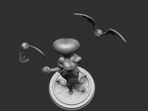 Morgana Macabre for 3d print STL 3D मॉडल