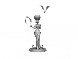 Morgana Macabre for 3d print STL 3D Model