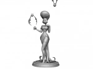 Morgana Macabre for 3d print STL 3D Model