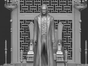 Shang-Tsung 1995 for 3d print STL 3D Print Model