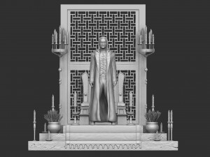 Shang-Tsung 1995 for 3d print STL 3D Print Model