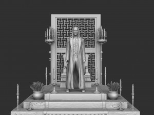 Shang-Tsung 1995 for 3d print STL 3D Print Model