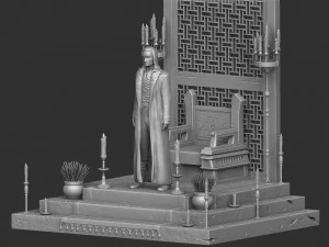 Shang-Tsung 1995 for 3d print STL 3D Print Model