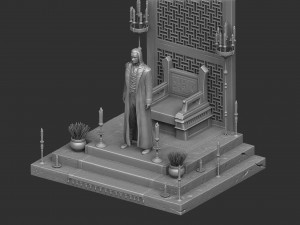 Shang-Tsung 1995 for 3d print STL 3D Print Model