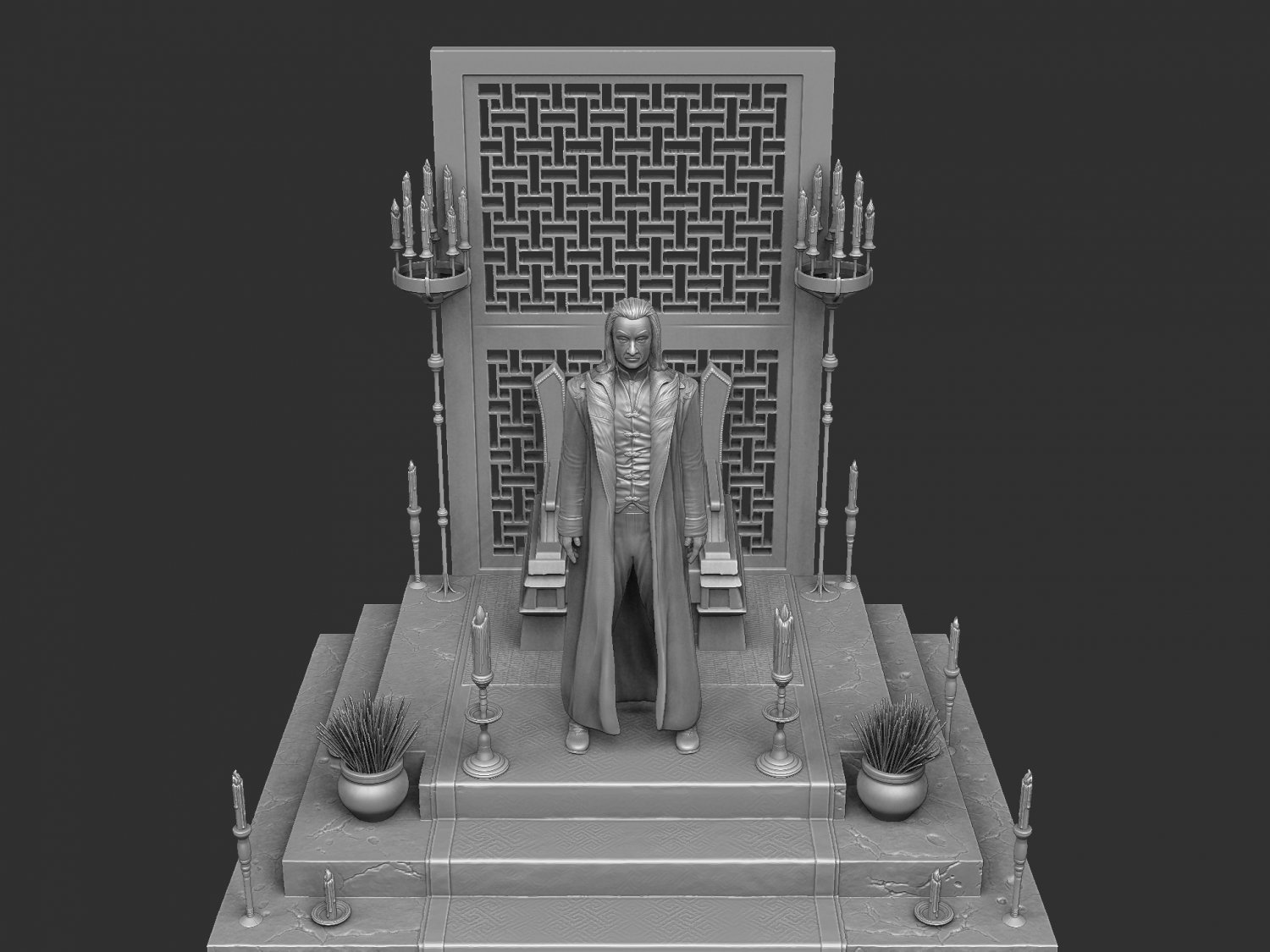 STL file shang tsung 🦸・3D print design to download・Cults