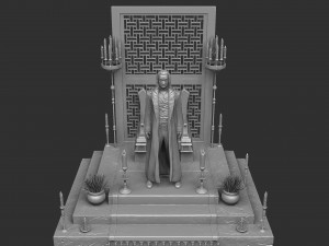 Shang-Tsung 1995 for 3d print STL 3D Print Model