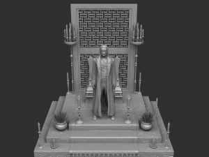 Shang-Tsung 1995 for 3d print STL 3D Print Model