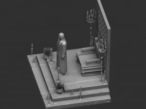 Shang-Tsung 1995 for 3d print STL 3D Print Model